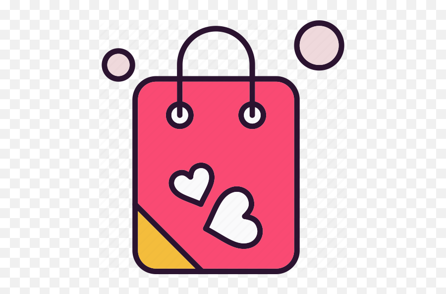 Bag Heart Love Shopping Icon - Download On Iconfinder Girly Png,Shopping Icon Pack