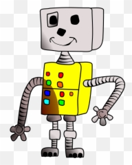 A Funny Robot Free Svg - Robots Dibujos En Color png