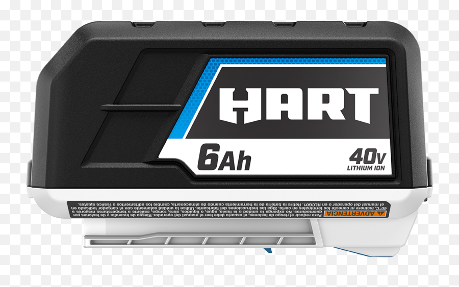 Hart 40v 6ah Lithium - Ion Battery Hart 40v Battery Png,Lithium Icon