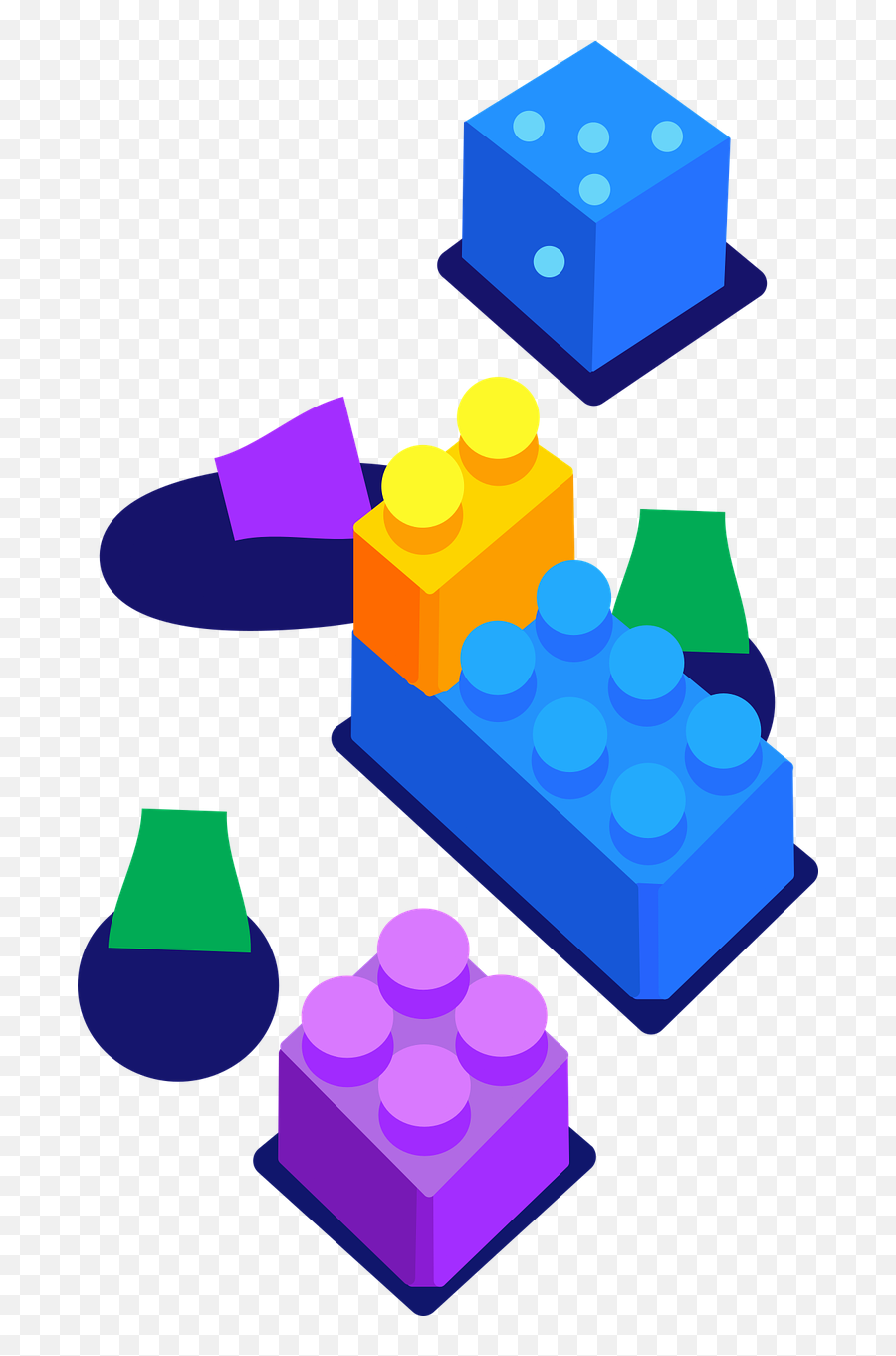 Toys Cube Toy - Free Vector Graphic On Pixabay Png,Lego Block Icon