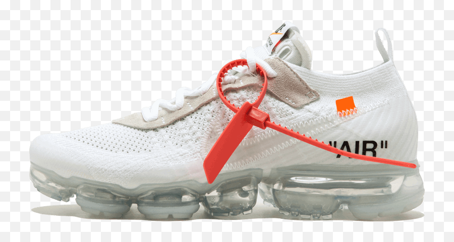 Nike Off White Shoes For Men And Womentrainers Air - Vapormax Off White Prix Png,White Nike Logo Transparent