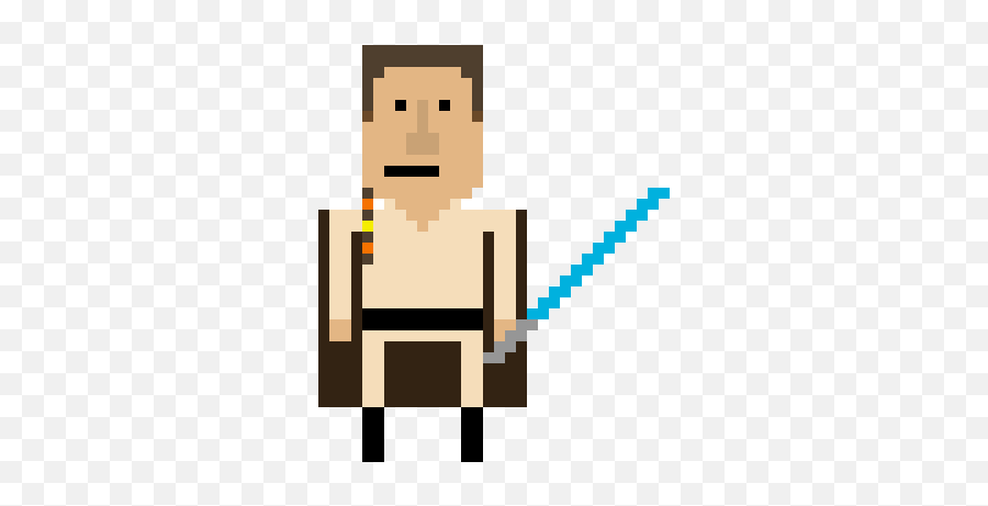 Obi - Pixelated Obi Wan Kenobi Transparent Png,Obi Wan Kenobi Png