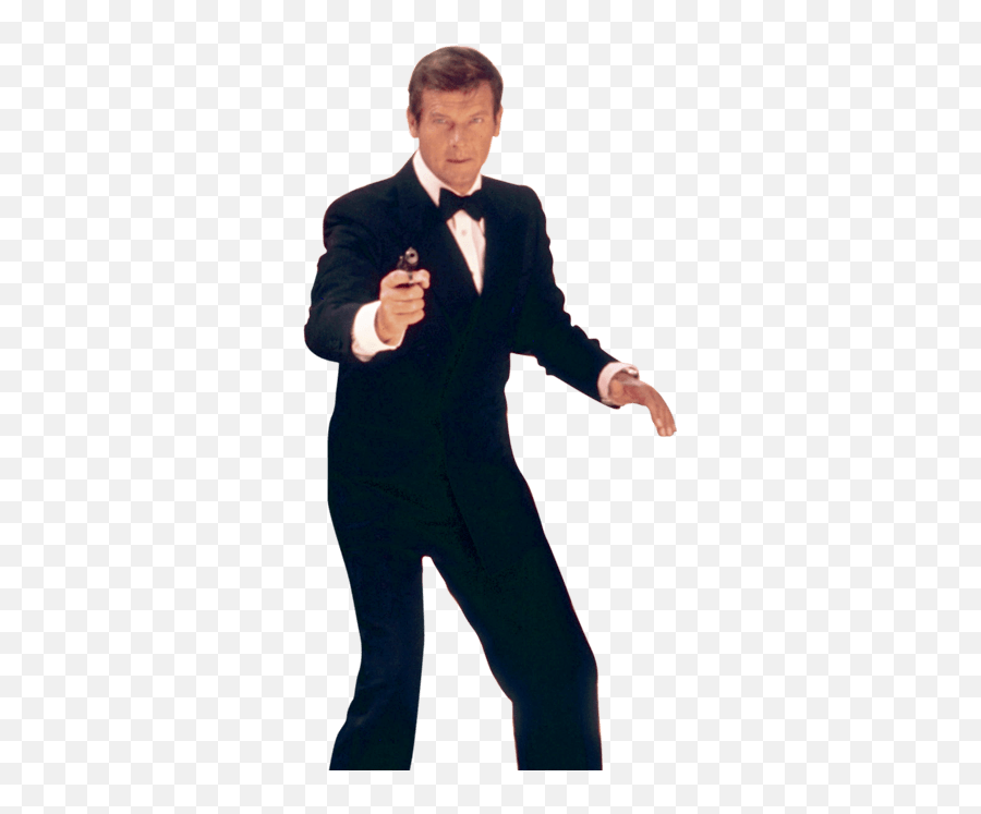 Roger Moore James Bond Png - James Bond Roger Moore Actress,James Bond Png