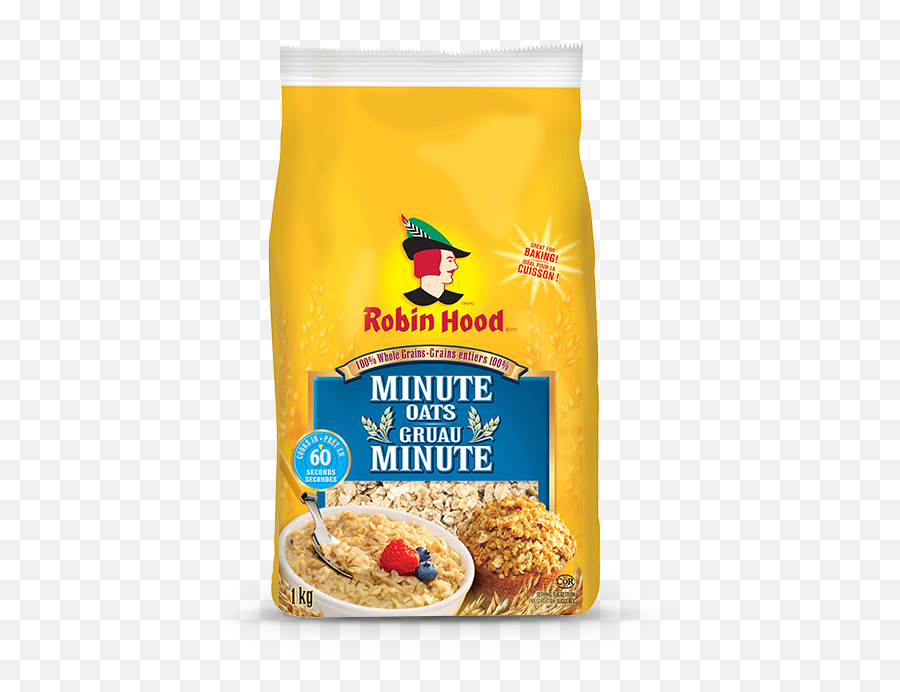 Minute Oats Baking Products Robin Hood - Robin Hood Oats Png,Robin Hood Png