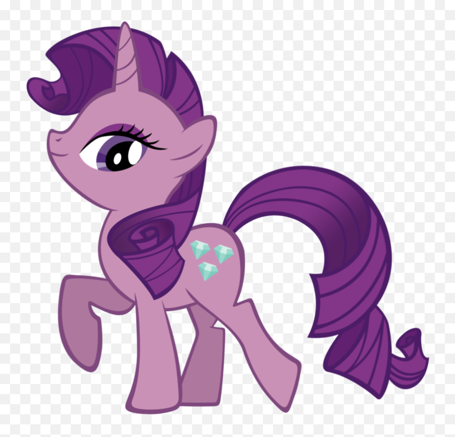 G4 My Little Pony Reference - Mlp Rarity Blind Bag Transparent Little Pony Characters Png,Rarity Png