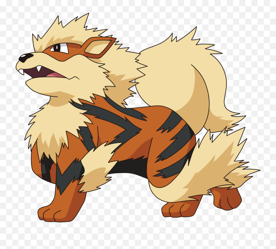 Arcanine Transparent Growlithe Pokemon - Arcanine Transparent Png,Growlithe Png