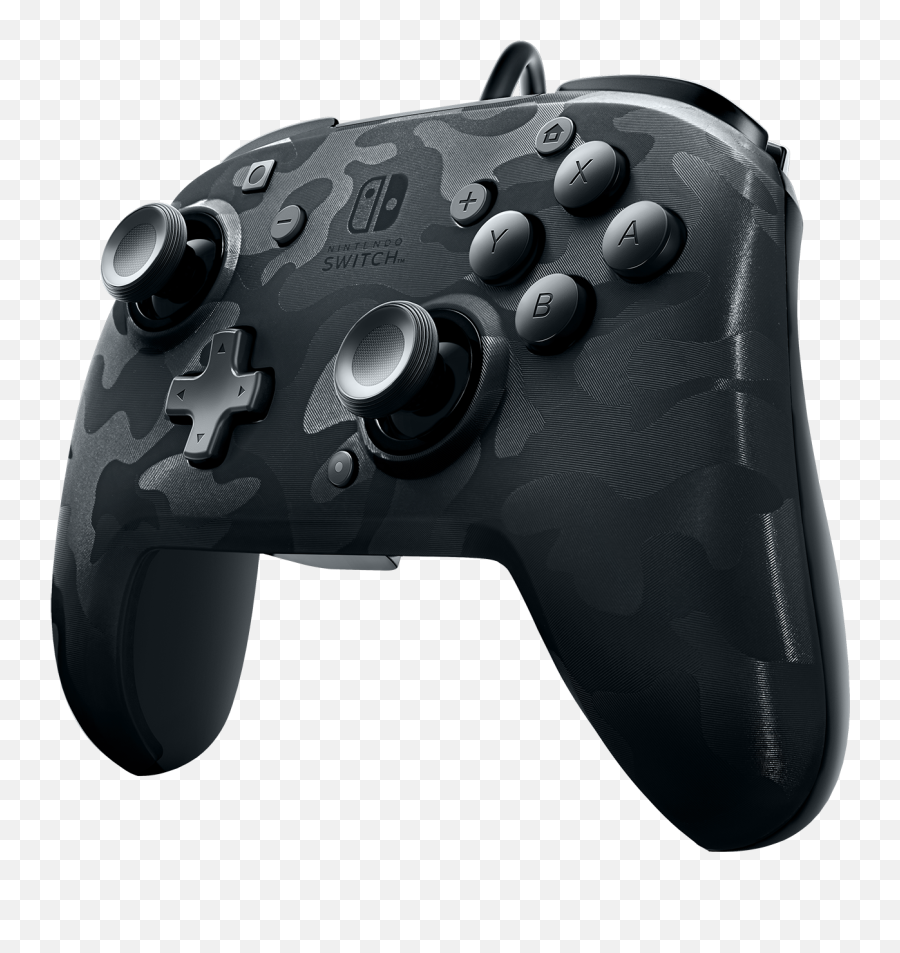 Black Camo Face - Wired Pro Controller Switch Png,Nintendo Controller Png