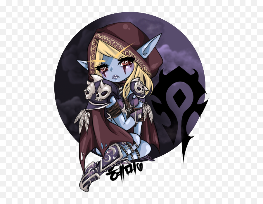 I Hope You Guys Like My Drawing Of - Sylvanas World Of Warcraft Cute Png,Sylvanas Png