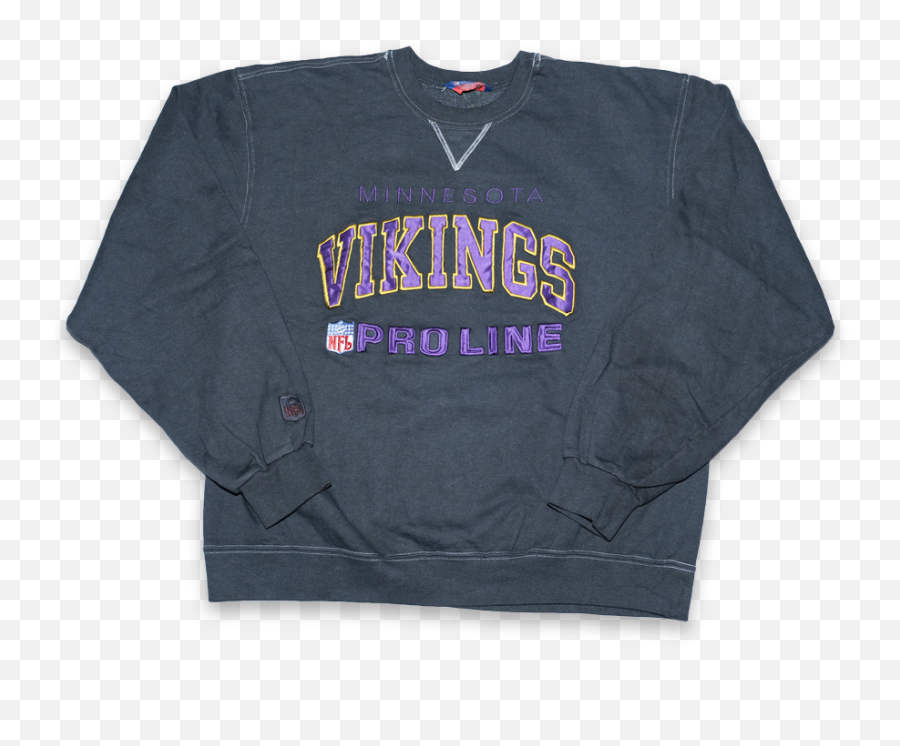 Vintage Champion Minnesota Vikings Sweater Xlarge Png