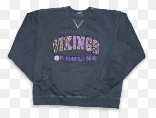 Vintage Champion Minnesota Vikings Sweater Xlarge Png