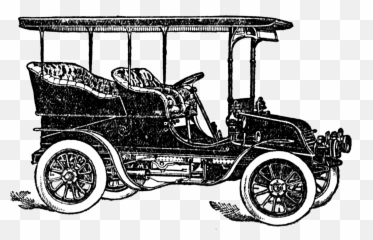 Library Of Vintage Car Picture Stock Black And White Png - Old Car Black And White Clipart