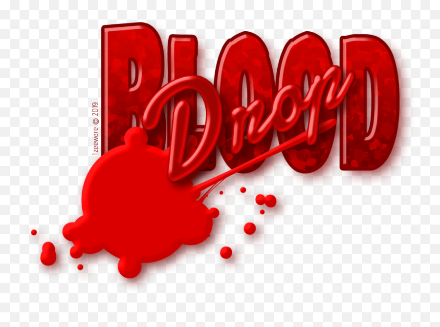 Blood Drop Izeeware - Graphic Design Png,Blood Drop Png