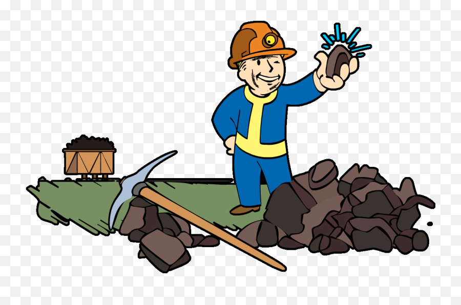 Dross Toss - Fallout 76 Aluminum Deposit Locations Clipart Fallout Miner Png,Fallout 76 Png