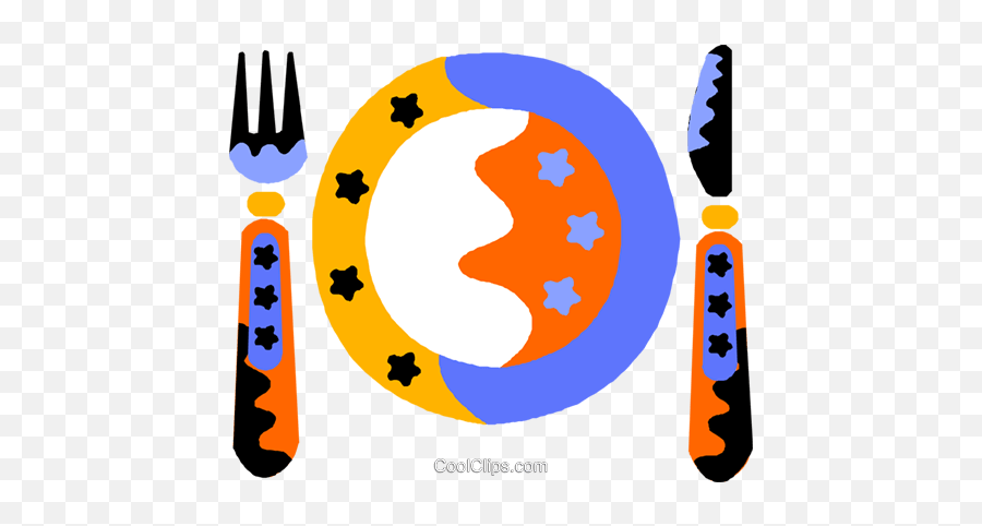 Place Setting Royalty Free Vector Clip Art Illustration - Pusong Pinoy Sa Amerika Png,Place Setting Png