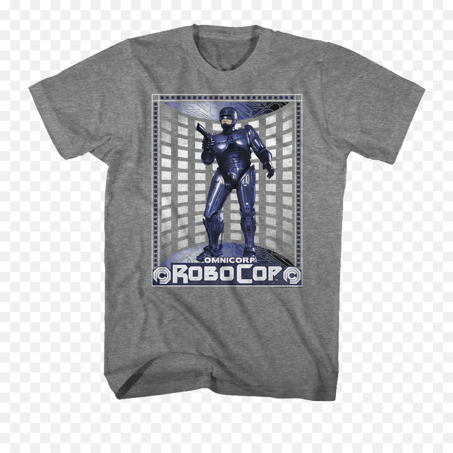 Men Mens Detroit Pd T - Shirt Robocop Ribatturkcom Negative Ghost Rider T Shirt Png,Robocop Png