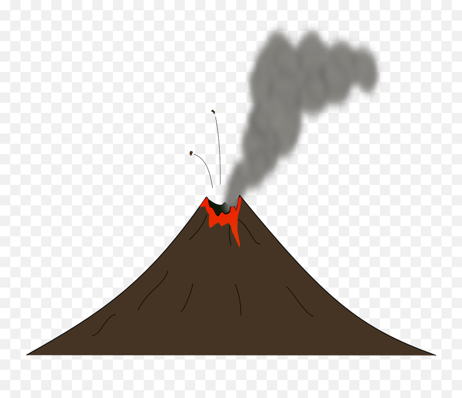 Earth Smoke Volcano - Free Vector Graphic On Pixabay Volcanic Eruption Gif Png,Lava Png