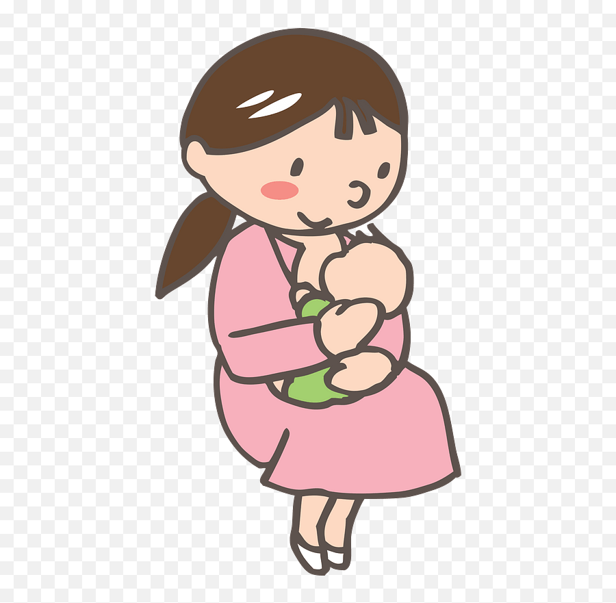 Breastfeeding Mother Clipart Free Download Transparent Png - Clip Art Breast Feeding,Mother Png