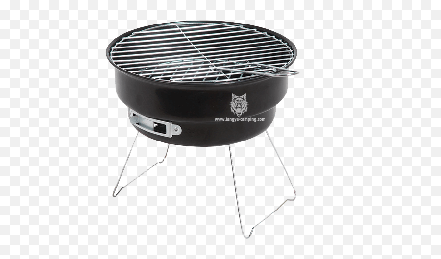 Download Round Portable Charcoal Bbq Grill Pot Ly - 989n Bbq Camping Bbq Transparent Background Png,Bbq Grill Png