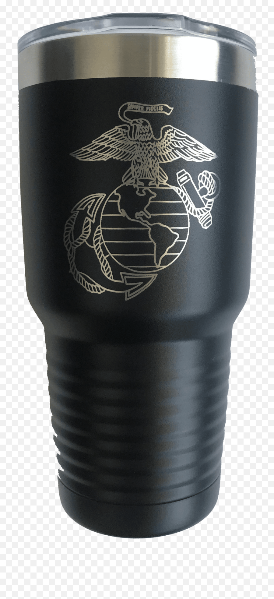 Us Marine Corps Eagle Globe U0026 Anchor Ega 30 Oz Tumbler - Bottle Png,Eagle Globe And Anchor Png