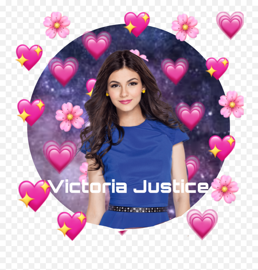 The Newest Victoria Justice Stickers - Heart Png,Victoria Justice Png