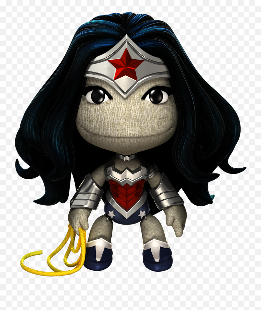 Wonder Woman Costume Littlebigplanet - My Little Big Planet Sack Girl Png,Wonder Woman Transparent Background