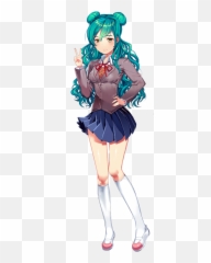 Chieko Doki Hd Png Download - Illustration,Sayori Hanging Png