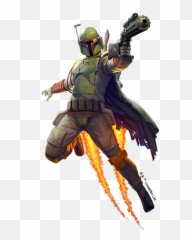 Boba Fett Flying Transparent - Boba Fett Flight Png,Boba Fett Png