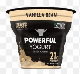 Vanilla Bean Yogurt Powerful High Protein Foods - Powerful Yogurt Png,Vanilla Bean Png