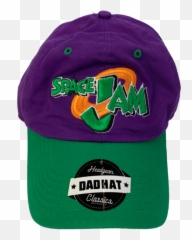 Space Jam Purple Dad Hat - png