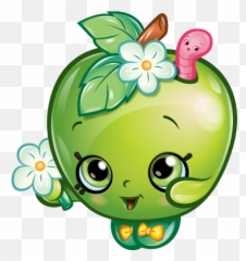 Apple Blossom Shopkins Transparent Png - Cartoon Shopkins Apple Blossom,Shopkins Png Images
