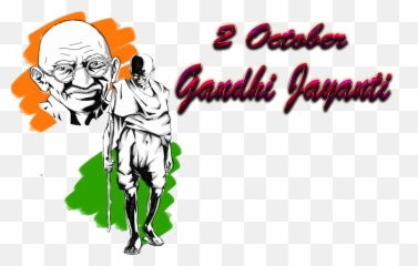2 October Gandhi Jayanti Png Photo - Gandhi Jayanti Gandhi Ji Image Png,October Png