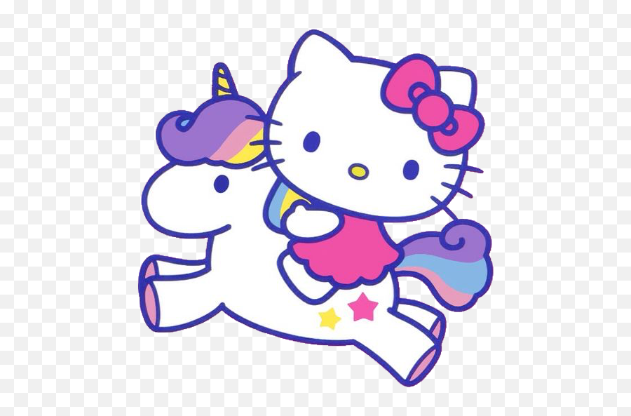 Pin De Ayelén Morales En Hello Kitty 2020 Tatuajes - Hello Kitty With Unicorn Png,Hello Kitty Png