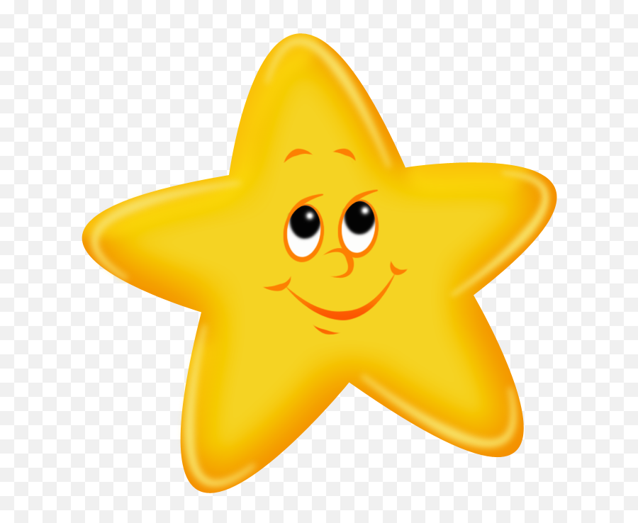 Download Twinkle Little Star Animation Clip Art - Cute Smiley Star Clipart Png,Twinkle Png