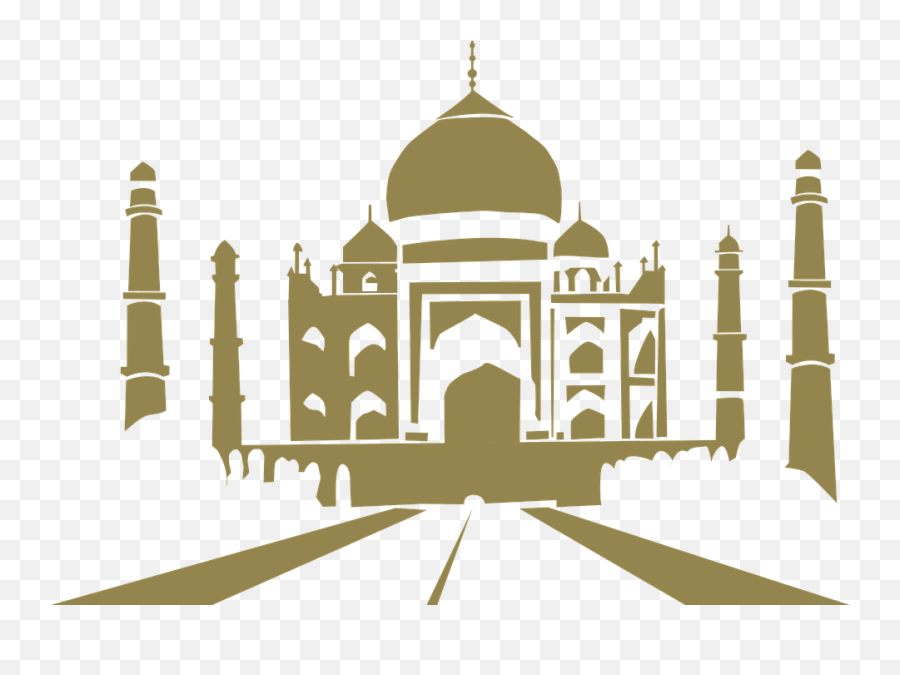 Taj Mahal Transparent Hq Png Image - Vector Taj Mahal Png,Taj Mahal Png