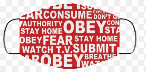 Obey Face Mask Red One Size In 2020 - Videos De Youtube Png,Layers Of Fear Logo