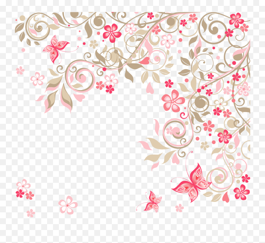 Wedding Invitation Rose Clip - Wedding Floral Background Png Wedding Background Flower Design,Wedding Invitation Png