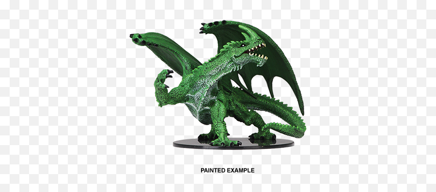 Minis Pf Gargantuan Green Dragon - Young Green Dragon Miniature Png,Green Dragon Png