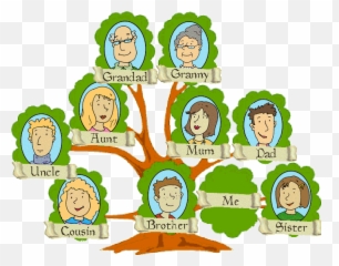 People Clipart Family Tree Transparent - Family Tree png