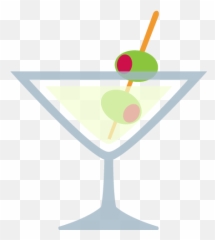 Cocktail Glass Emoji Vector Icon Gfxmag Free Downloads - Guess Food And Drink png
