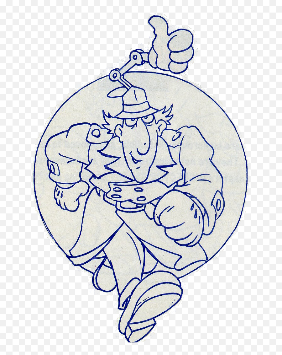 Inspector Gadget Review - Drawing Inspecteur Gadget Png,Inspector Gadget Logo