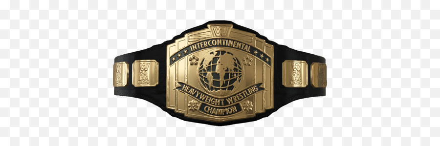 Wwe Intercontinental Championship Png - Solid,Wwe Championship Png