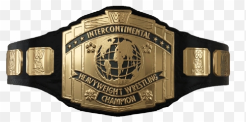 Wwe Intercontinental Championship Png - Solid