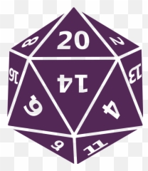 D20 - 20 Sided Die Png,D20 Transparent Background