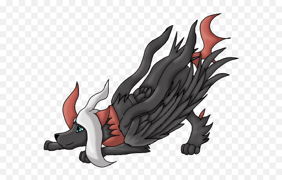 Mega Absol Darkrai Fusion - Fictional Character Png,Absol Png