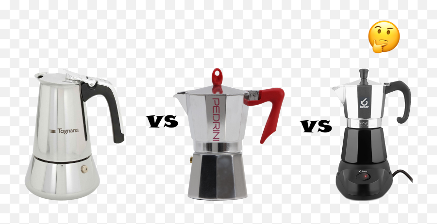 Which Coffee Maker Should You Choose Aluminum Stainless - Coffee Percolator Png,Coffee Pot Png