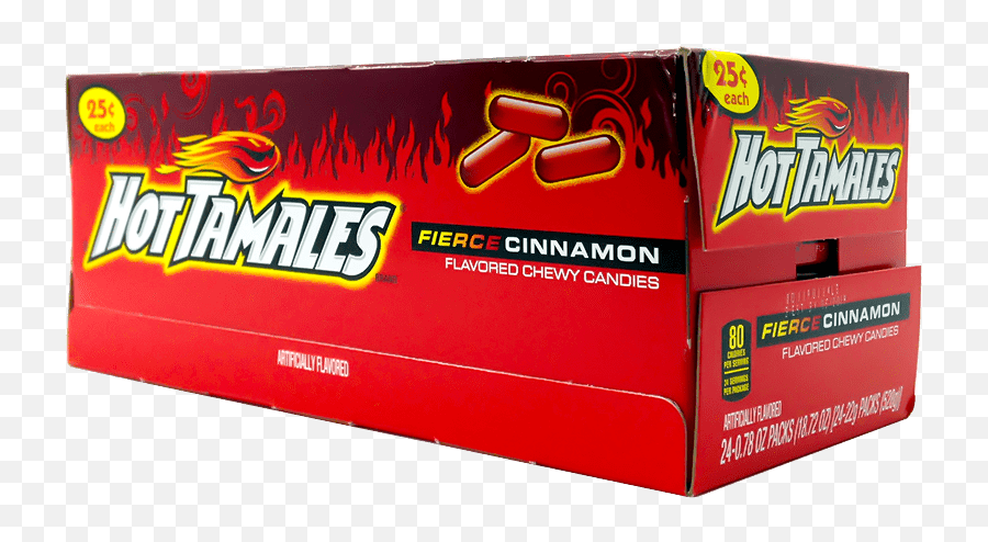 Hot Tamales Fierce Cinnamon Units - Horizontal Png,Hot Tamales Logo