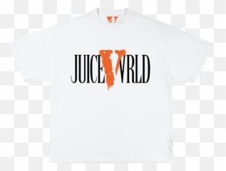 Juice Wrld X Vlone Tee In White - Unisex png