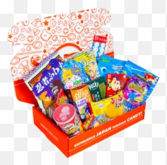 Japanese Candy Box Subscription Japan Crate - Confectionery Png,Crate Png