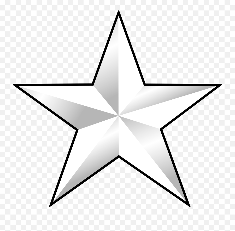 Cowboys Dallas Star Vector Clipart - Military Star Clip Art Png,Dallas Cowboys Star Png