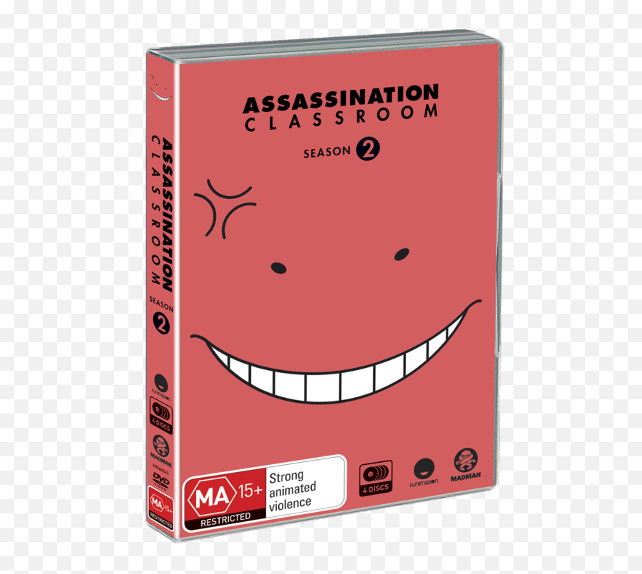 Assassination Classroom Complete Season 2 - Dvd Happy Png,Assassination Classroom Logo